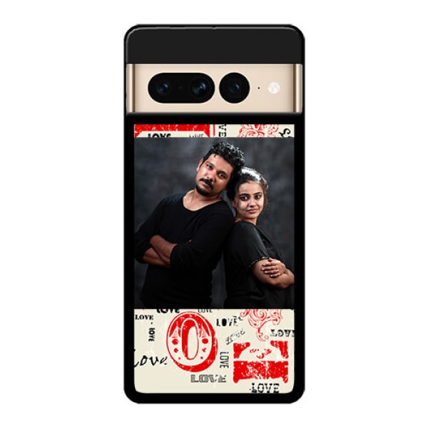 Google Pixel 7 Pro 5G Custom Glass Phone Case - Trendy Love Design Case