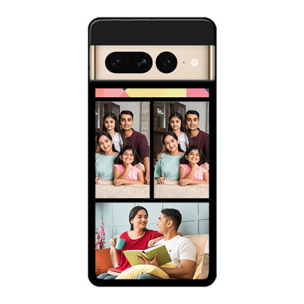 Google Pixel 7 Pro 5G Custom Glass Phone Case - Bulk Pic Upload Design