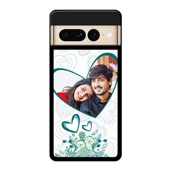 Google Pixel 7 Pro 5G Custom Glass Phone Case - Premium Couple Design