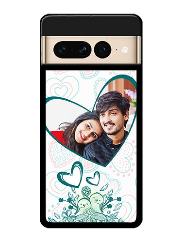 Custom Google Pixel 7 Pro 5G Custom Glass Phone Case - Premium Couple Design