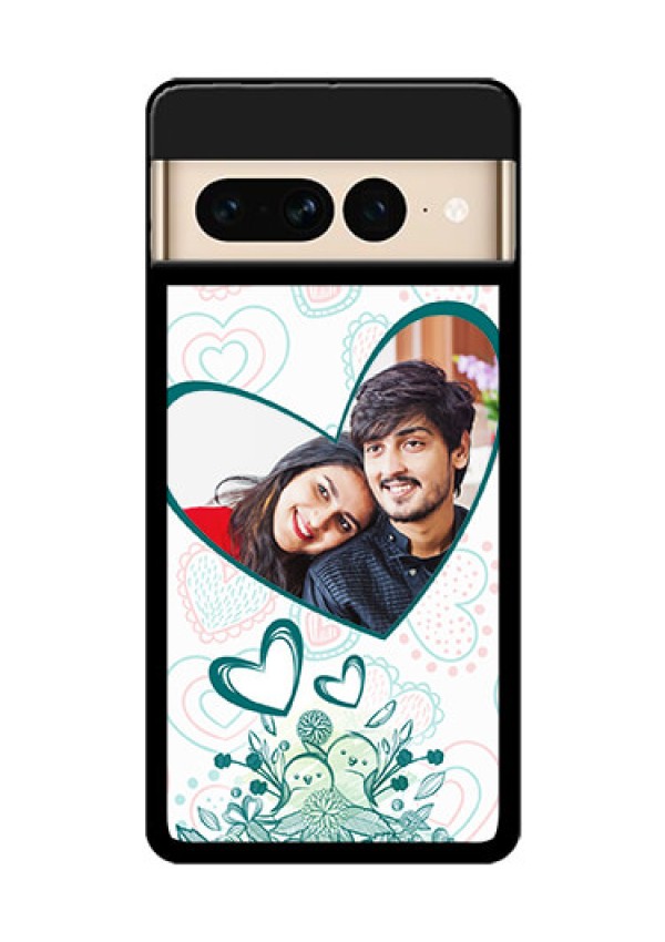 Google Pixel 7 Pro 5G Custom Glass Phone Case - Premium Couple Design