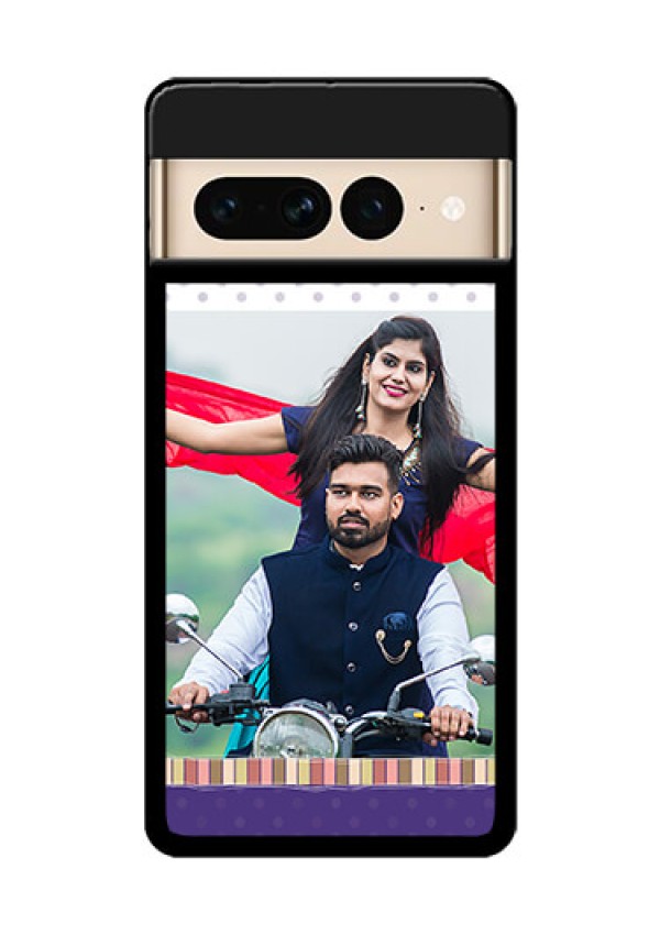Google Pixel 7 Pro 5G Custom Glass Phone Case - Cute Family Design