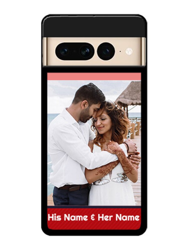 Custom Google Pixel 7 Pro 5G Custom Glass Phone Case - Colorful Case Design