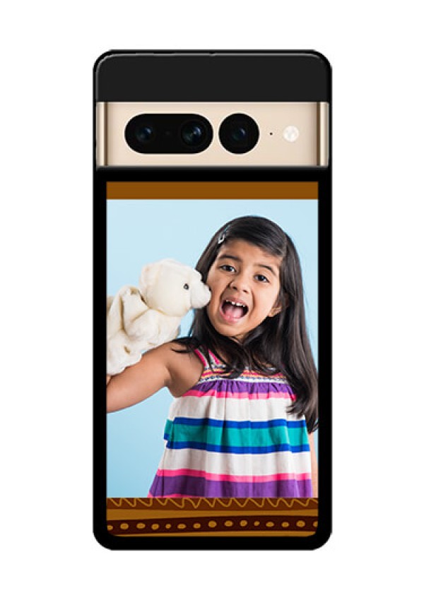 Google Pixel 7 Pro 5G Custom Glass Phone Case - Friends Picture Upload Design