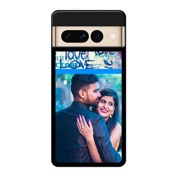 Google Pixel 7 Pro 5G Custom Glass Phone Case - Colorful Love Design