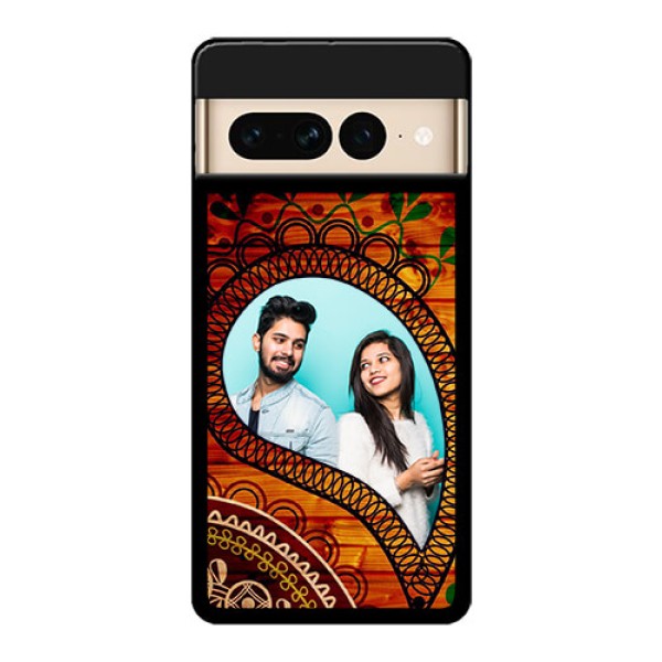 Google Pixel 7 Pro 5G Custom Glass Phone Case - Abstract Colorful Design