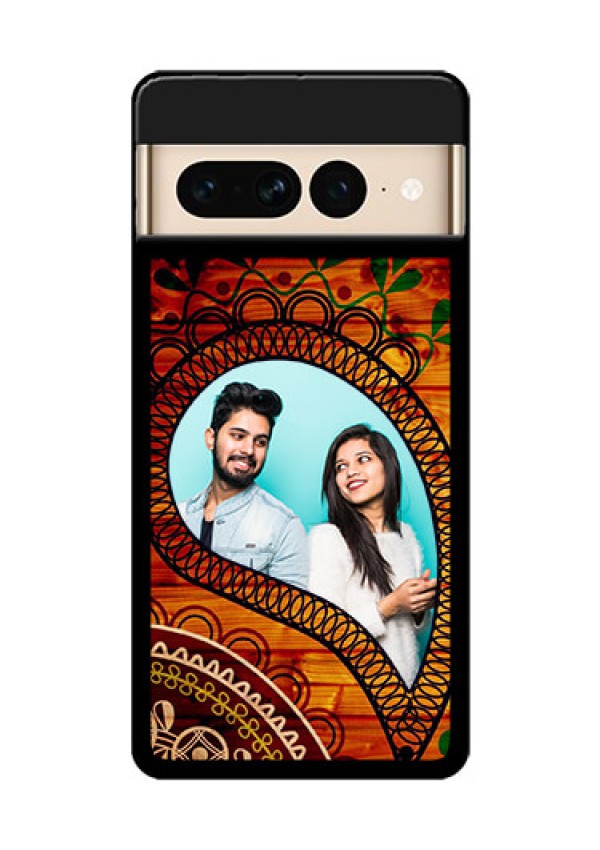Google Pixel 7 Pro 5G Custom Glass Phone Case - Abstract Colorful Design