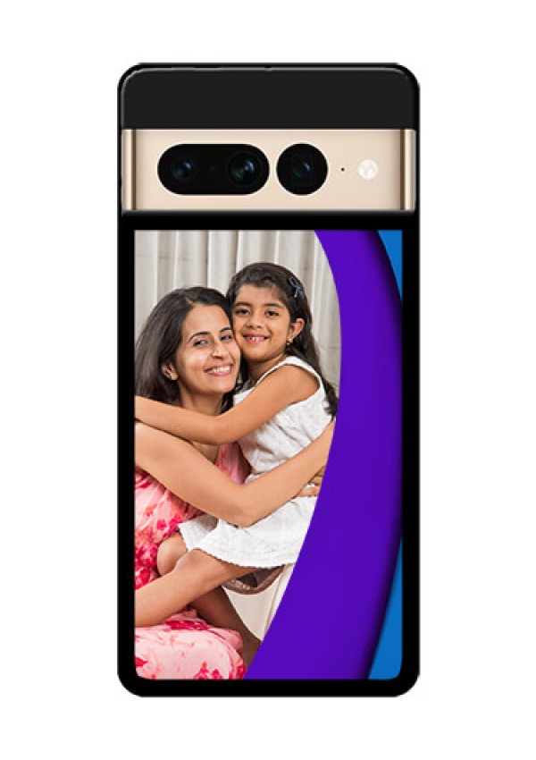 Google Pixel 7 Pro 5G Custom Glass Phone Case - Simple Pattern Design