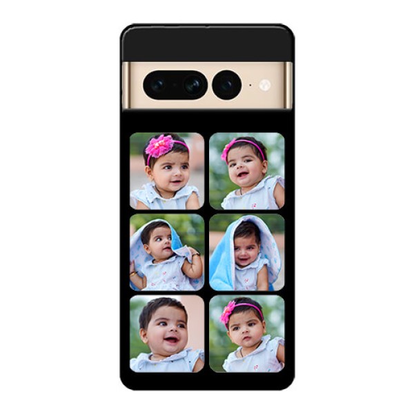 Google Pixel 7 Pro 5G Custom Glass Phone Case - Multiple Pictures Design