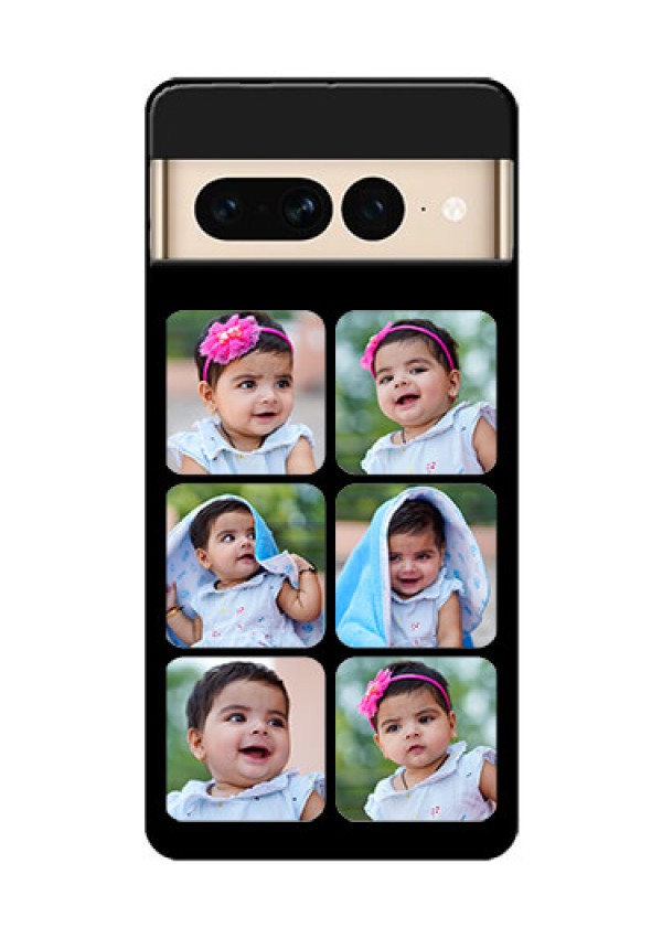 Google Pixel 7 Pro 5G Custom Glass Phone Case - Multiple Pictures Design