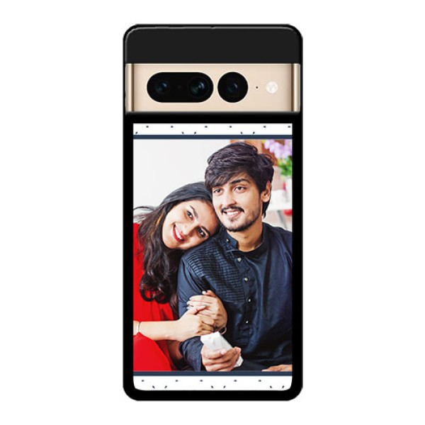 Google Pixel 7 Pro 5G Custom Glass Phone Case - Premium Dot Design