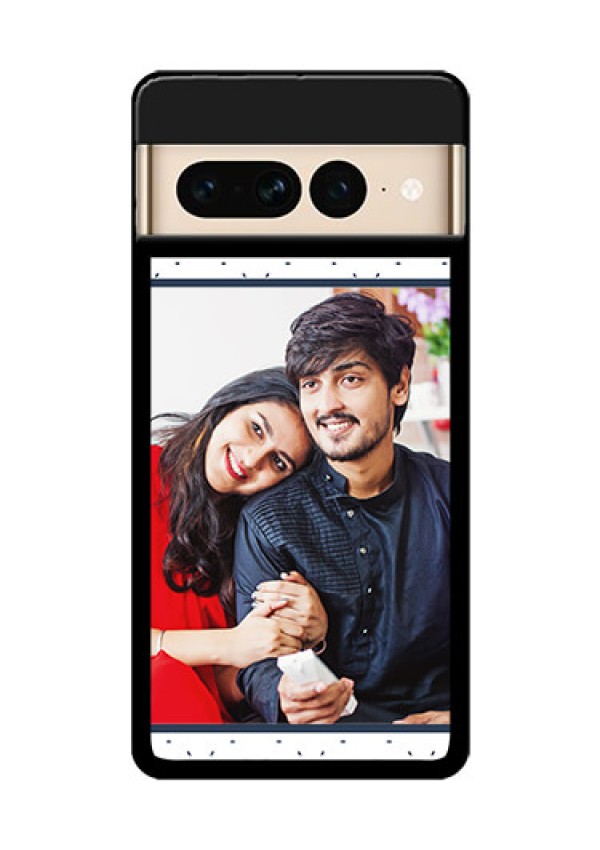 Google Pixel 7 Pro 5G Custom Glass Phone Case - Premium Dot Design