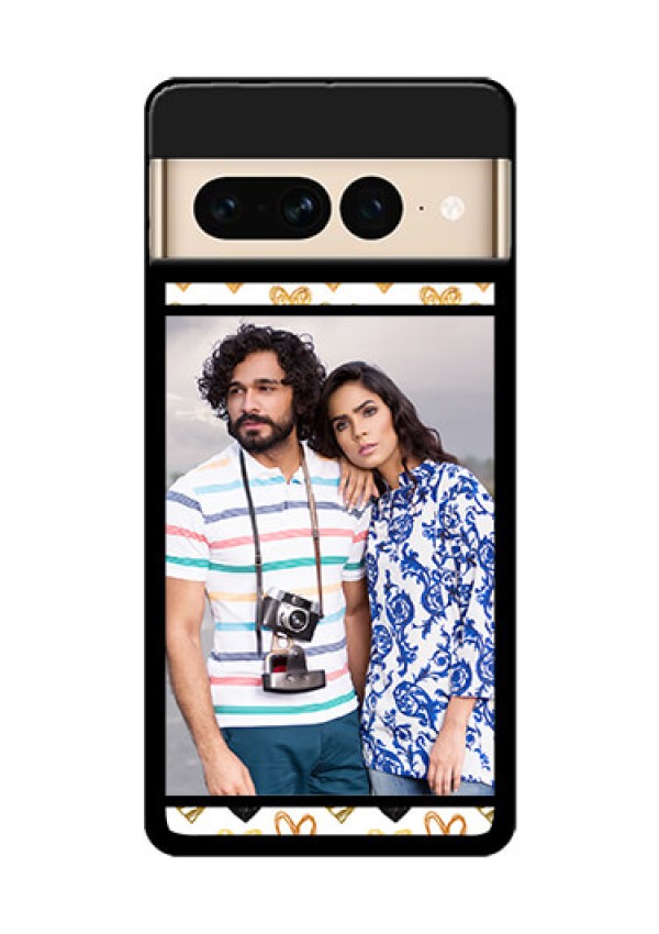 Google Pixel 7 Pro 5G Custom Glass Phone Case - Love Symbol Design