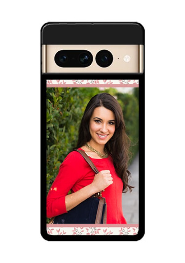 Google Pixel 7 Pro 5G Custom Glass Phone Case - Stunning Floral Design