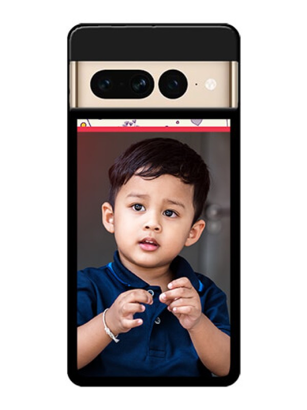 Custom Google Pixel 7 Pro 5G Custom Glass Phone Case - Premium Floral Design