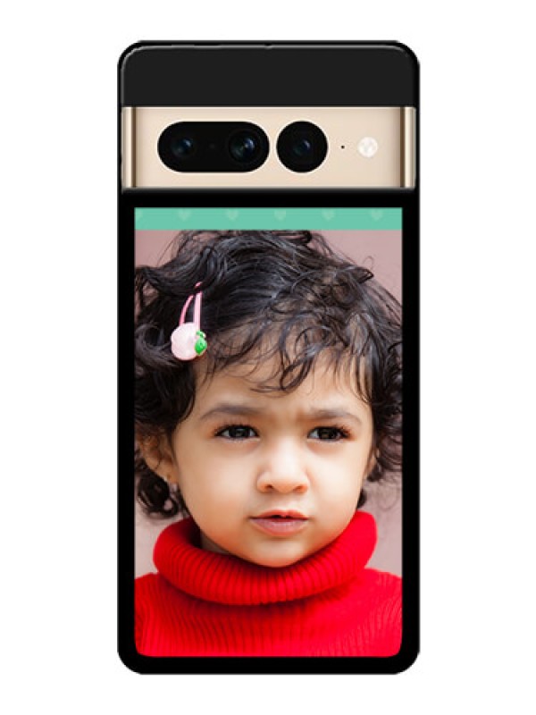 Custom Google Pixel 7 Pro 5G Custom Glass Phone Case - Lovers Picture Design