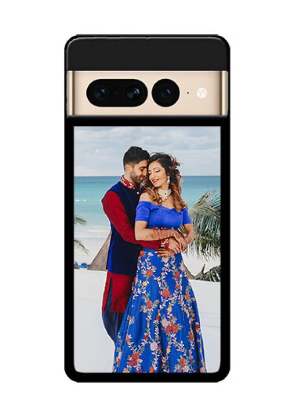 Google Pixel 7 Pro 5G Custom Glass Phone Case - Upload Full Picture Design