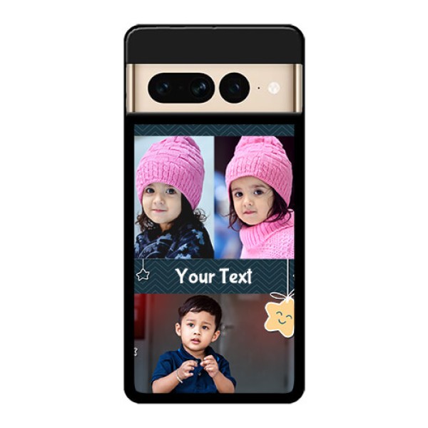 Google Pixel 7 Pro 5G Custom Glass Phone Case - Hanging Stars Design