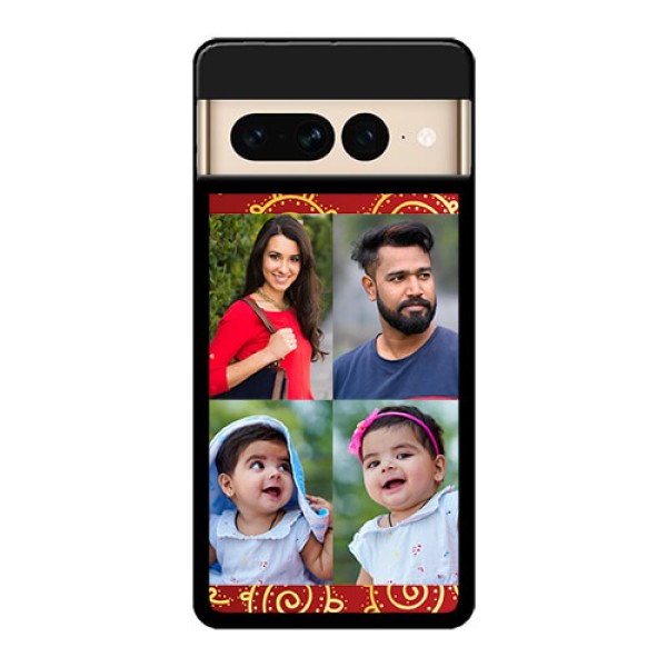 Google Pixel 7 Pro 5G Custom Glass Phone Case - 4 Image Traditional Design