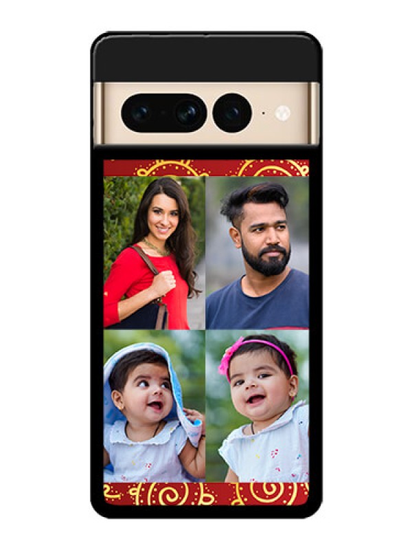 Custom Google Pixel 7 Pro 5G Custom Glass Phone Case - 4 Image Traditional Design