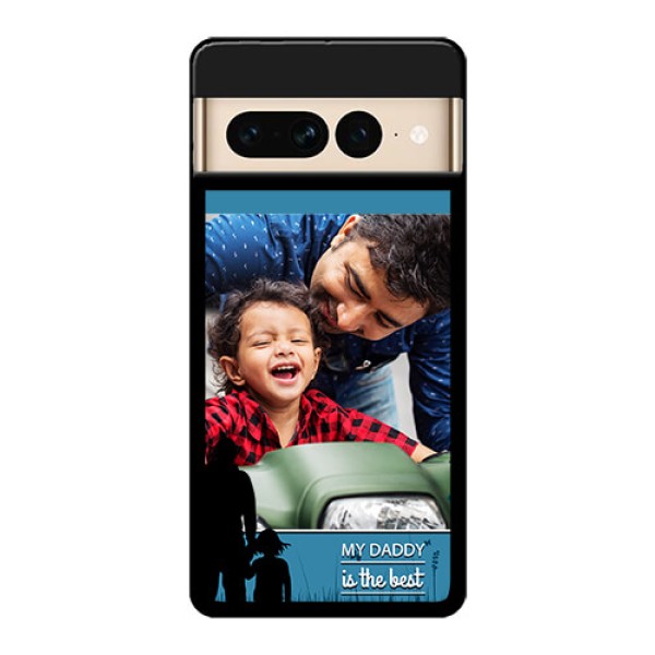 Google Pixel 7 Pro 5G Custom Glass Phone Case - Best Dad Design