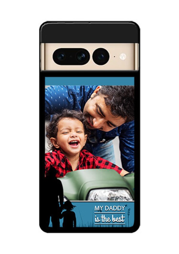 Google Pixel 7 Pro 5G Custom Glass Phone Case - Best Dad Design