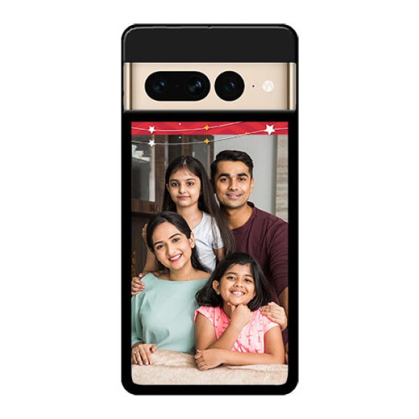 Google Pixel 7 Pro 5G Custom Glass Phone Case - Happy Family Design