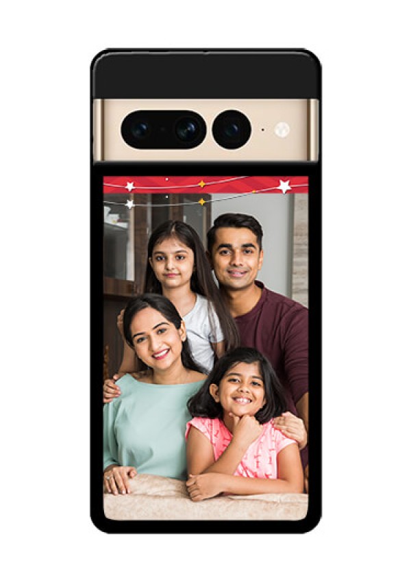 Google Pixel 7 Pro 5G Custom Glass Phone Case - Happy Family Design