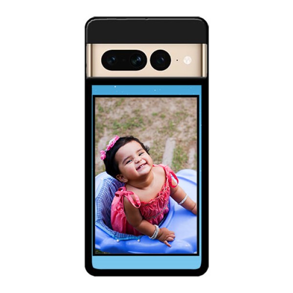 Google Pixel 7 Pro 5G Custom Glass Phone Case - Wave Pattern Colorful Design