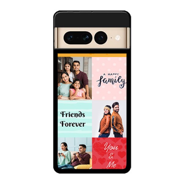 Google Pixel 7 Pro 5G Custom Glass Phone Case - Images With Quotes Design
