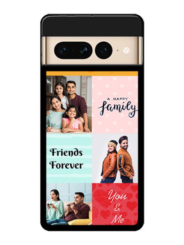 Custom Google Pixel 7 Pro 5G Custom Glass Phone Case - Images With Quotes Design