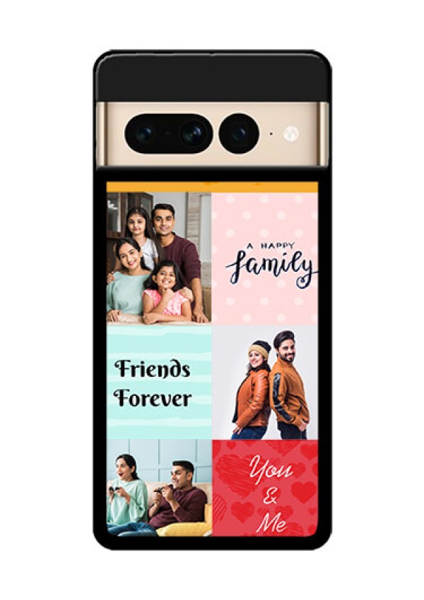 Google Pixel 7 Pro 5G Custom Glass Phone Case - Images With Quotes Design