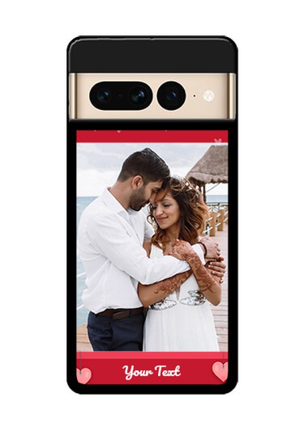 Google Pixel 7 Pro 5G Custom Glass Phone Case - Valentines Day Design