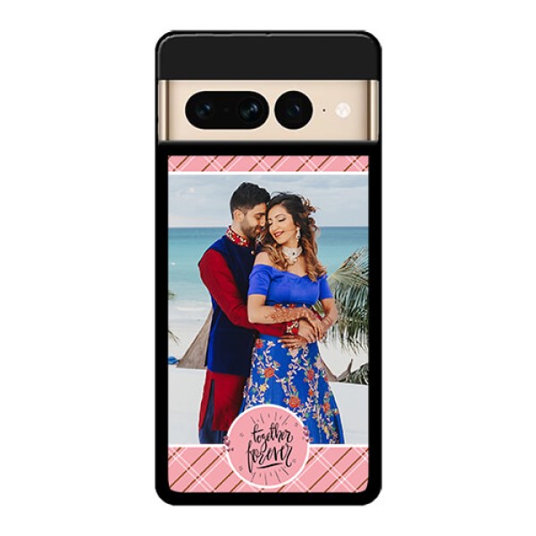 Google Pixel 7 Pro 5G Custom Glass Phone Case - Together Forever Design