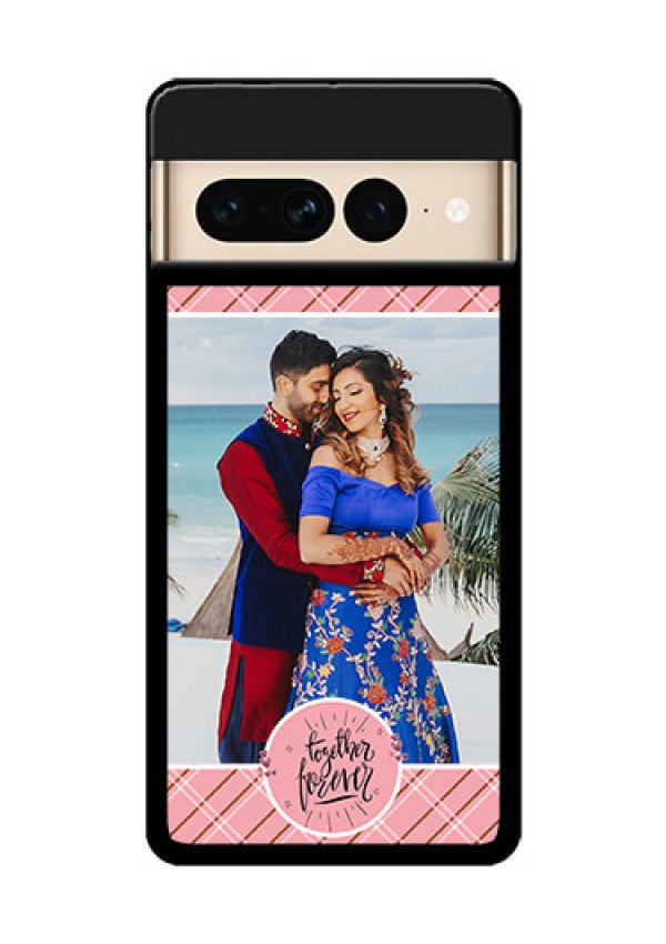 Google Pixel 7 Pro 5G Custom Glass Phone Case - Together Forever Design