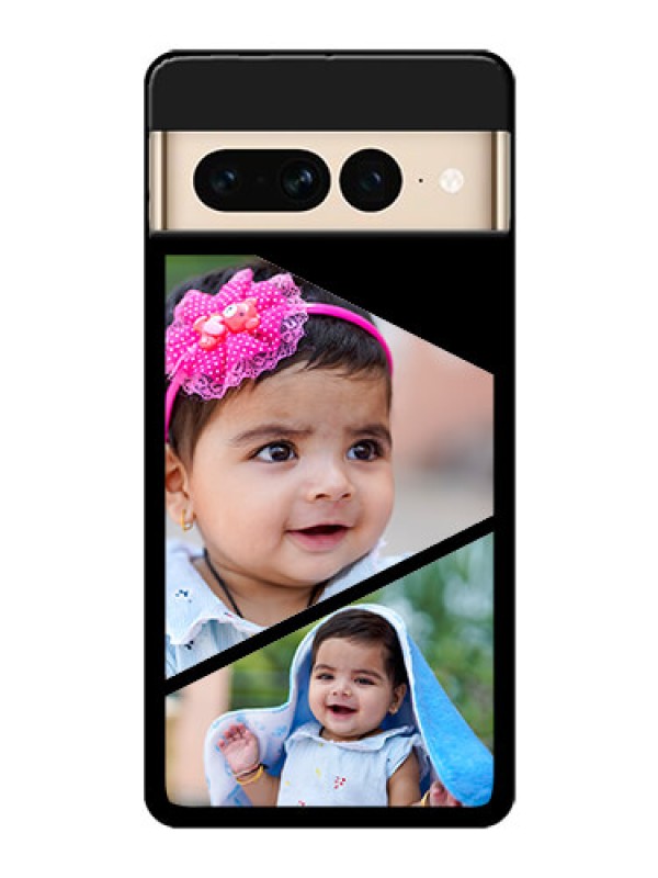 Custom Google Pixel 7 Pro 5G Custom Glass Phone Case - Semi Cut Design