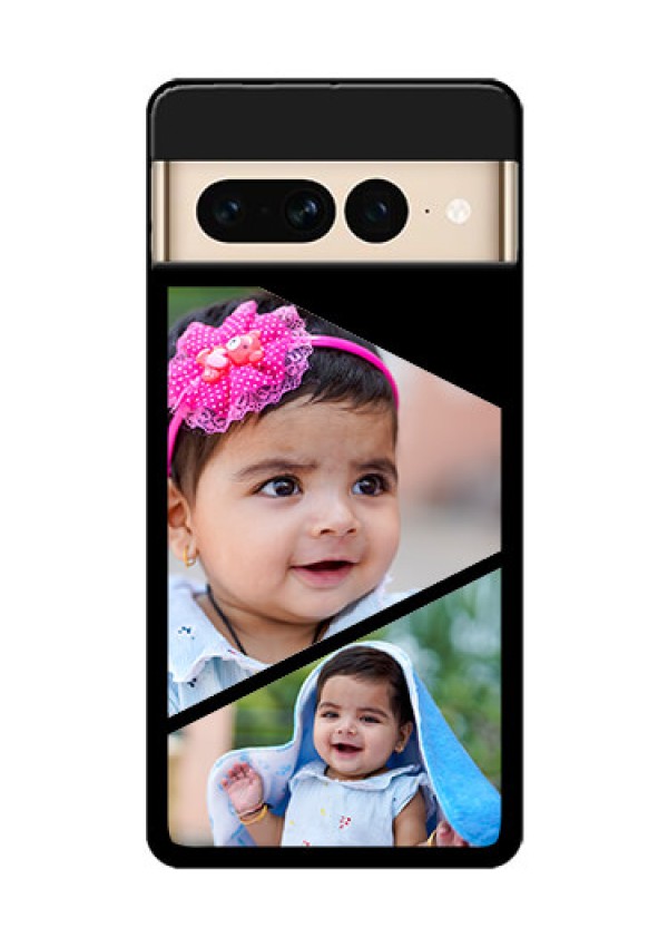 Google Pixel 7 Pro 5G Custom Glass Phone Case - Semi Cut Design