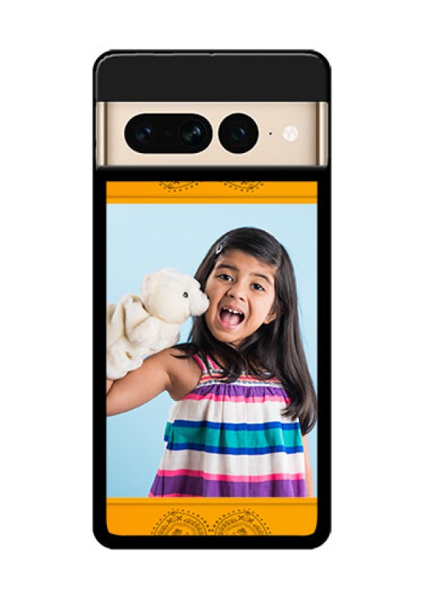 Google Pixel 7 Pro 5G Custom Glass Phone Case - Photo Wedding Design