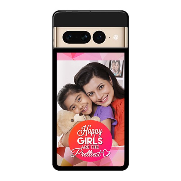 Google Pixel 7 Pro 5G Custom Glass Phone Case - Abstract Triangle Design