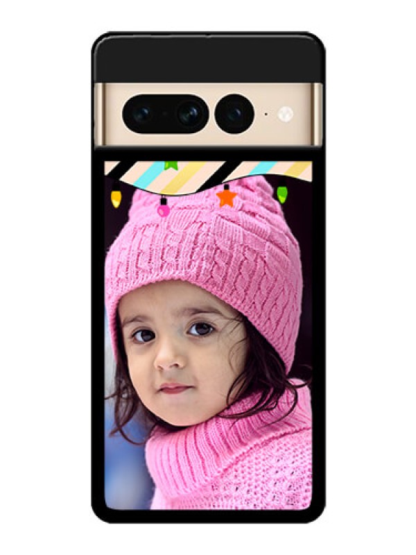 Custom Google Pixel 7 Pro 5G Custom Glass Phone Case - Lights Hanging Design