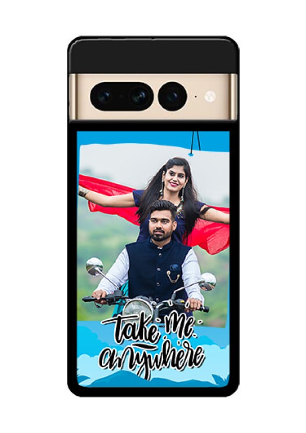 Google Pixel 7 Pro 5G Custom Glass Phone Case - Traveller Design