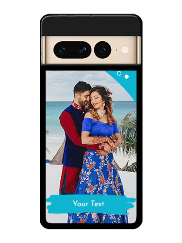 Custom Google Pixel 7 Pro 5G Custom Glass Phone Case - Happy Moment Design