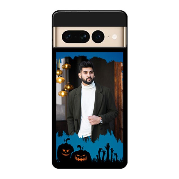 Google Pixel 7 Pro 5G Custom Glass Phone Case - With Pro Halloween Design