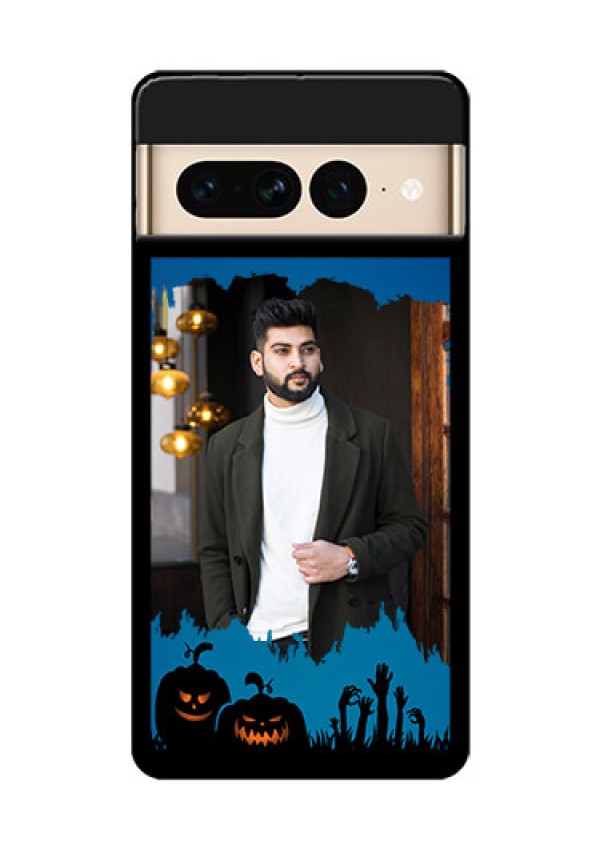 Google Pixel 7 Pro 5G Custom Glass Phone Case - With Pro Halloween Design