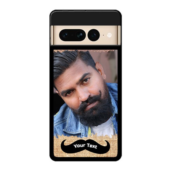 Google Pixel 7 Pro 5G Custom Glass Phone Case - With Texture Design