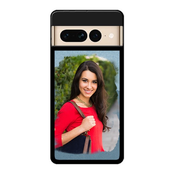 Google Pixel 7 Pro 5G Custom Glass Phone Case - Grunge Line Art Design