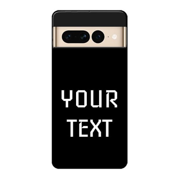 Google Pixel 7 Pro 5G Custom Glass Phone Case - Your Name Design