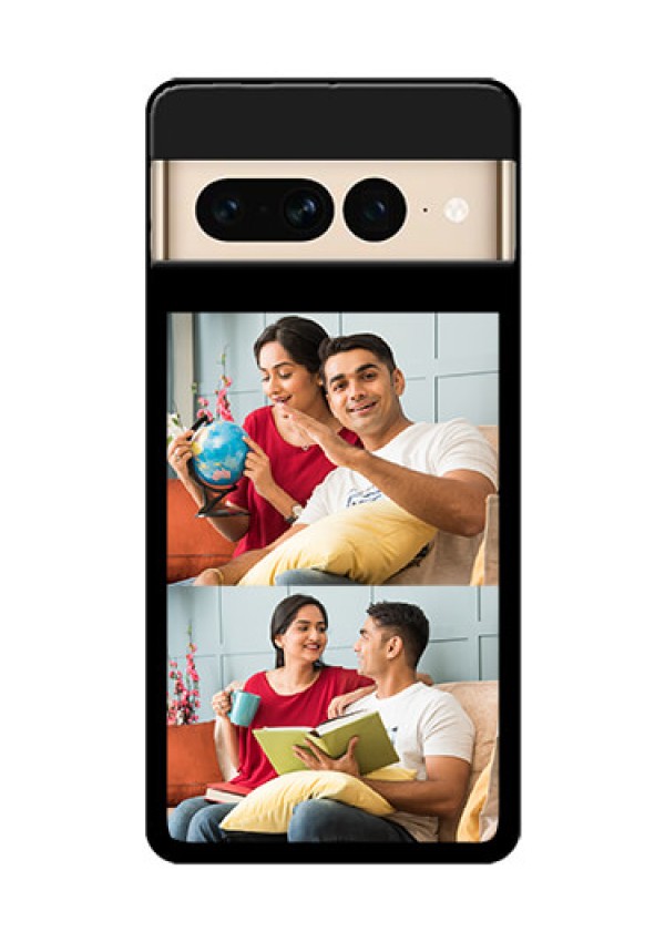 Google Pixel 7 Pro 5G Custom Glass Phone Case - 2 Images Design