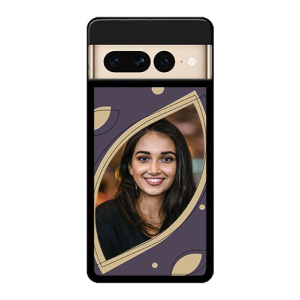 Google Pixel 7 Pro 5G Custom Glass Phone Case - Falling Leaf Design