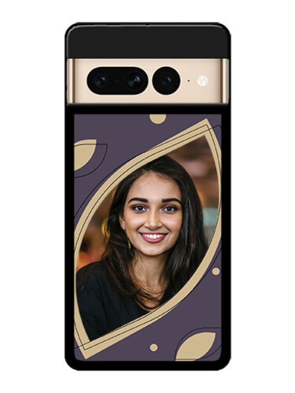 Custom Google Pixel 7 Pro 5G Custom Glass Phone Case - Falling Leaf Design